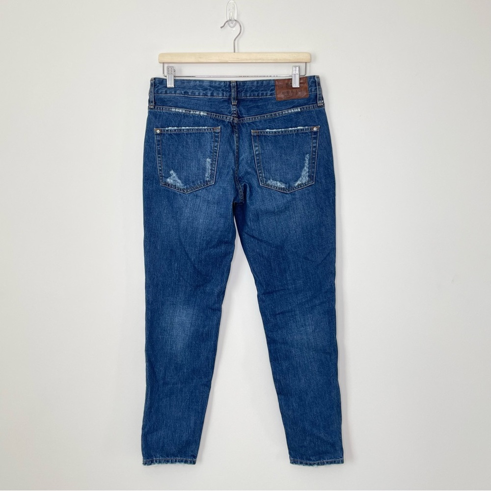RIVER ISLAND | Ripped Distressed High Rise Jeans | 10 - Picture 4 of 5